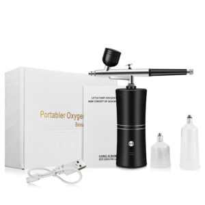 Airbrush Nail Art Painting Compressor Portable Spray Gun Nails Compressor For Nail Art Paint Model Crafts Wireless Air Brush Kit