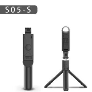 Bluetooth Selfie Stick Phone Holder Portable Retractable Multifunctional 68CM 100CM Tripod With Selfie light For Live Streaming