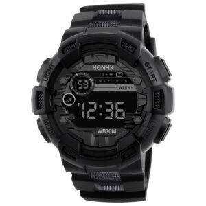 719 Kids Sport Watches LED Digital Watches for Children Silicone Strap Wristwatch Student Girl Boy Clock