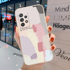 Silicone Case For Samsung Galaxy A54 5G A53 A52s A51 A32 A13 A34 A33 A12 A14 S23 Ultra S22 Plus S21 S20 FE A73 A72 A23 A22 Cover