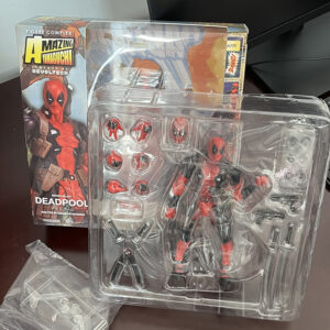 Yamaguchi Revoltech Deadpool Action Figure Deadpool X-Men Superhero Figurine Toy Doll With Stand Christmas Gifts