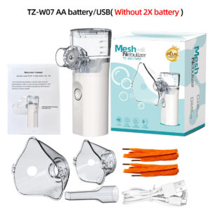 Handheld Mesh Nebulizer Machine for Adult Kid with USB Best Portable Medical Nebulizer for Asthma Inhaler Ultrasonic Spray