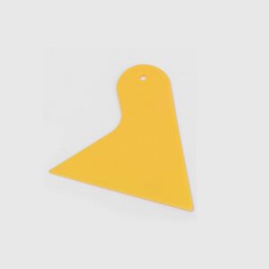 1Pc Car Wrapping Film Application Squeegee Scraper Tools Bubble Window Stickers Scraper Plate Glass Yellow Plastic Film Tools