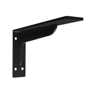 Iron Tripod Bracket Bracket Wall Support Shelf Partition Rack Wall Shelf Support Load-bearing Tripod Heavy Metal Bracket