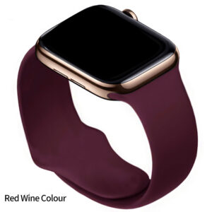 Silicone Strap For Apple Watch Band 49mm 45mm 44mm 42mm 41mm 40mm 38mm 40 44 Sport Bracelet iWatch Ultra 2 Series 9 8 7 6 5 4 SE
