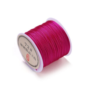 St.kunkka 42m/lot 0.8mm Wax Line Beaded Rope Nylon Rope Votton Thread Yarn DIY Braided Red Thread Bracelet Thread Jade Thread Jade Rope Braided