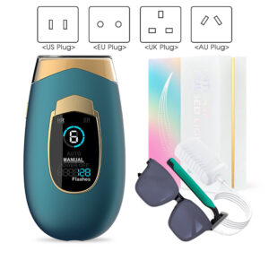 Portable 6-Level Body Leg Pubic Bikinis Hair Removal for Women Permanent 999,990 Flashes Laser Depilator Manual Auto Mode