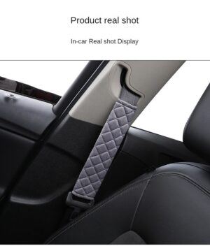 Comfortable and Adjustable Seat Belt Covers in Soft Velvet Fabric – Perfect for Car, Truck, SUV, Backpacks