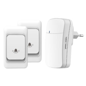 Outdoor Wireless Doorbell Waterproof House Chime Kit 300M Remote EU UK US Plug Home Garden Remote Welcome My Melody Door Bell