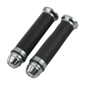 7/8” Motorcycle Grips Hand Bar Grips Rubber Anti-Slip Mountain Motocross Handlebar for KTM Yamaha Kawasaki Universal Pit Bike