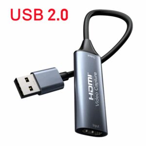 HDMI Video Capture Card 4K 30Hz HDMI to USB 2.0 USB 3.0 USB-C Video Grabber Box For Macbook PS4 PC Game DVD Camera Recording