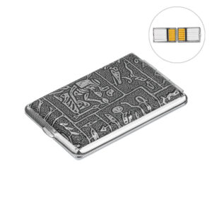 Leather Cigarette Case Cover Man Women Smoking Cigarette Box For Hold 12/14/16/18/20 Cigarettes Sleeve Pocket Cigarettes Pack