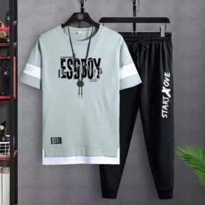 Men’s Summer Hot-selling T-shirt Pants Set Casual Fitness Jogger Pants T Shirt Hip Hop Fashion Men’s Tracksuits – Men’s Sets –