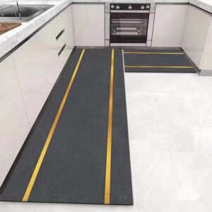 VIKAMA Crystal Pile Rugs Carpet For Bath Rugs For Kitchen Kitchen Floor Mat Rugs For Bathroom Diatomite Mat Kitchen Mat