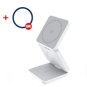 30W 3 In 1 Magnetic Wireless Charger Stand Pad for iPone 15 14 13 12 Pro Max 8 X iWatch 8 7 6 Airpods Pro Fast Charging Station
