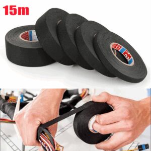Heat-resistant Adhesive Cloth Fabric Tape For Automotive Cable Tape Harness Wiring Loom Electrical Heat Tape 9/15/19/25/32MM