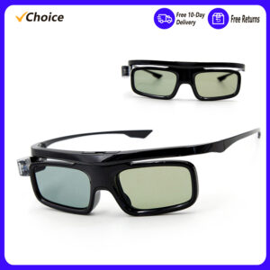 GL1800 Projector 3D Glasses Active Shutter Rechargeable DLP-Link for All 3D DLP Projectors Optama Acer BenQ ViewSonic Sharp Dell
