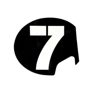 Number Stickers Decor Motorcycle Racing Body 3M Decal Stickers for Vespa Piaggio Series II Sei 6 Giorni GTS GTV250 125 300