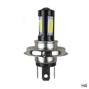 1PCS LED Motorcycle Headlight H4 BA20D P15D-H6 White High Low Beam Headlight Lamp Bulbs 12V Fog Light For Moto Scooter Tricycle