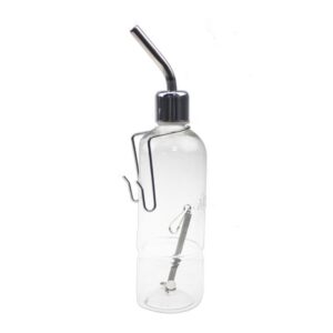 Water Bottles for Rabbit Ferret Small Bird Guinea Pigs Rats Hamster Cage Hanging Liquid Feeder for Small Animals Puppy 180/350ML