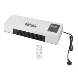Electric Cooling and Heating Machine Wide Coverage 220V Wall Heater and Air Conditioner Combo 2 in 1 Low Noise for Bathroom