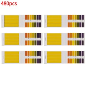 80-800Pcs Professional 1-14 PH Litmus Paper Ph Meter Indicator Test Strips Water Cosmetics Soil Acidity Testing Strips Measuring