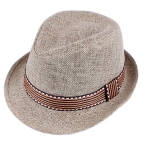 2024 Kids Straw Cap Baby Hats Children Jazz Cap Bucket Hat Sun Caps Summer Bonnet For Girls Boys Panama Hat Photography Props