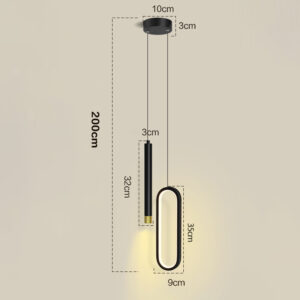 Nordic LED Pendant Light Hanging Lamps Interior Lighting Home Bedside Living Room Dining Tables Kitchen Decoration Pendant Lamp