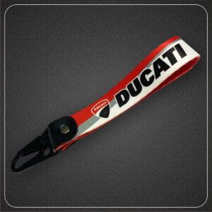 For Ducati Key Chain Ring Holder Keychains Logo