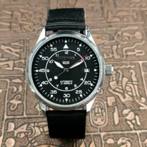 2023 New for Seiko 5 Men’s Automatic Mechanical Watch Canvas with Luminous Men’s Watch Luxury Watch Men