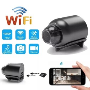 HD 1080P Mini WiFi Camera IR Night Vision Motion Detection Wide Angle IP Cameras Home Security Camcorders 2.4G WIFI