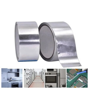 1Pcs Kitchen High-Temperature Resistant Aluminum Foil Tape, Edge Sink Waterproof Sticker, Stove Beauty Seam Sticker