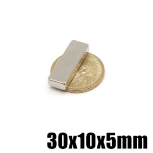 5/10 Pcs 30x10x5 N35 Neodymium Magnet 30mm X 10mm X 5mm NdFeB Block Super Powerful Strong Permanent Magnetic Imanes
