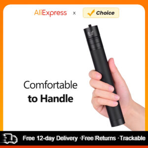 Telescopic Stabilizer Extension Rod Max. Length 73cm Aluminum Alloy Pole with 1/4 ” Screw and Screw Hole for Gimbal zhiyun Feiyu
