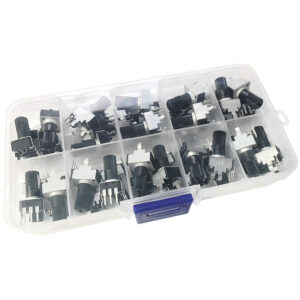 RV09 Kit Vertical 12.5mm Shaft 1K 2K 5K 10K 20K 50K 100K 1M 0932 Adjustable Resistor 9 Type 3Pin Seal Rotary Potentiometer