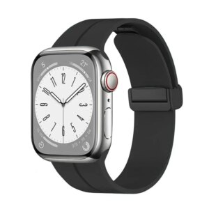 Magnetic Strap For Apple watch ultra band 44mm 45mm 49mm 40mm 41mm 42mm 38mm 45 mm Silicone Bracelet iWatch Series 7 8 se 6 5 3