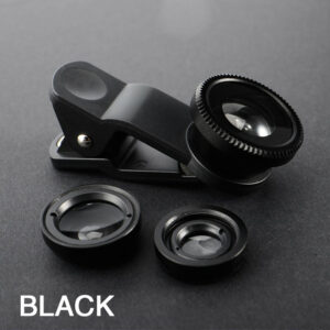 3 in1 Fisheye Phone Lens 0.67X Wide Angle Zoom Fish Eye Macro Lenses Camera Kits With Clip Lens Kits On The Phone for Smartphone