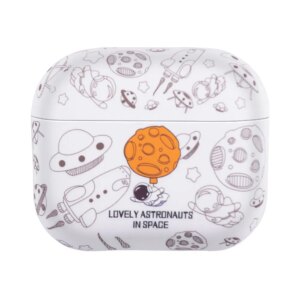 Astronaut Space Moon Earphone Soft Case for Apple Airpods 3 2 1 Pro 2 Headphone Cover for Air Pods Pro2 3rd Generation Custodia