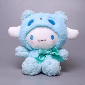 Sanrio 25Cm Anime Sanriod Toys Kawaii Kuromi Cinnamorol Plush Soft Stuffed Animals Doll Plushie Pillow Children’s Toys Gifts