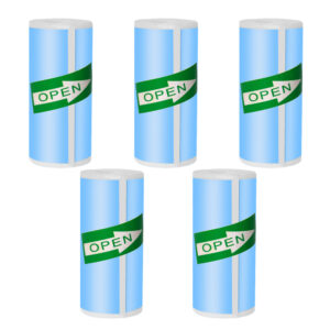 Thermal Paper HD Mini Printer Color Self-adhesive Rolls Paper 57mm Label Sticker Kid Camera Picture Photo Instant Printing Paper