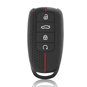 Silicone Keychain Car Keys Accessories Holder Key Cover Case For Chery Omoda 5 C5 Tigo 7 8 Pro Max Tigo 7 8 Plus Arrizo 5 Plus