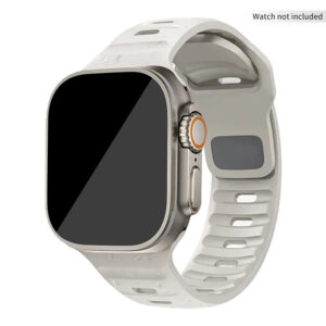 Silicone Strap for Apple Watch Band Ultra 2 49mm 45mm 44mm 40mm 41mm 42mm Sport Bracelet Correa for Iwatch Series 9 8 7 6 SE 5 4