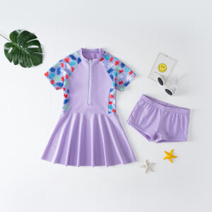 Children’s Swimming Costume Girls Split Summer Girls Swimming Costume Cute Princess Small Middle And Large Children Swimwear