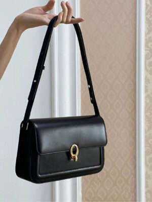 Retro women’s 2024 new high-end texture niche underarm bag, crossbody shoulder bag