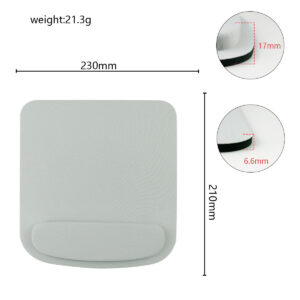 Simple Solid Color EVA Mouse Mat Comfortable Anti-slip Mouse Pad Office Desk Accessories for Mouse Gaming PC Keyboard Desk Mat