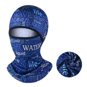 Summer Cool Balaclava Ice Silk Cycling Full Face Cap Sun Anti-UV Protection Sports Face Cover Headwear Bike Motorcycle Men’s Hat