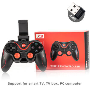 X3 gamepad mobile phone controller support for Android/iOS/Hongmeng 2.4G Wireless BT Joystick Game Controller