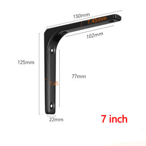2pcs Wall Shelf Brackets Etagere Triangular Bracket Indoor Furniture Storage Shelf Wall Mounted Multifunctional storage rack