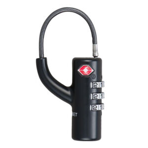 Portable Security TSA Customs Lock Overseas Customs Clearance Trolley Luggage Suitcase Backpack Password Padlock Steel Cable
