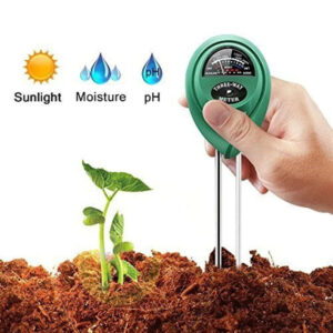3 In1 Soil Water Moisture Sunlight PH Meter Acidity Humidity Light PH Test Garden Plants Flowers Moist Tester